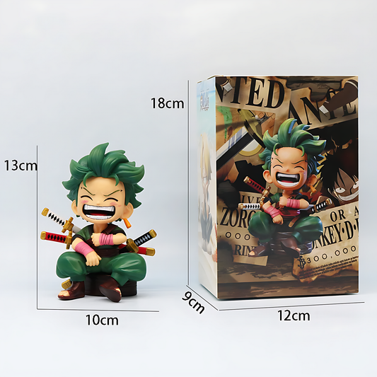One Piece Roronoa Zoro (Chibi Laughter) Action Figure
