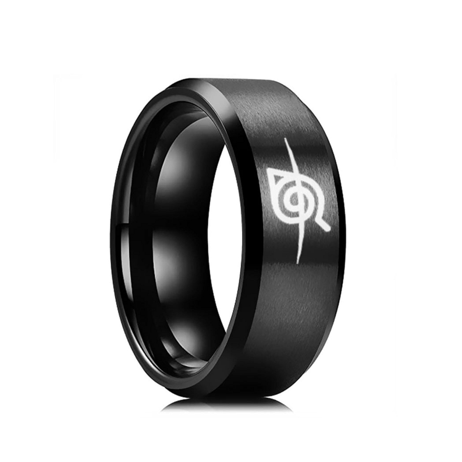 Naruto Obito Uchiha Hidden Leaf Rogue Band Ring