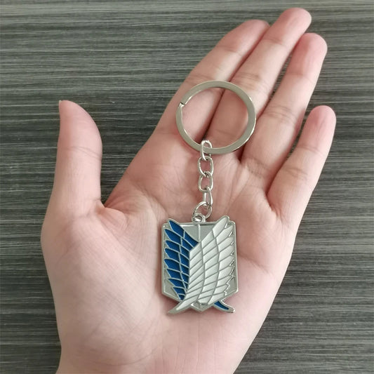 Attack on Titan Scout Regiment Wings of Liberty Keychain