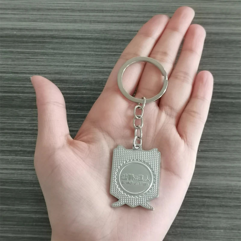 Attack on Titan Scout Regiment Wings of Liberty Keychain