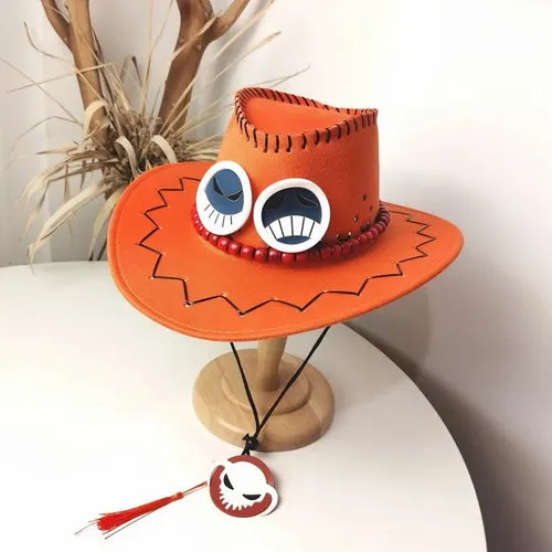 One Piece Portgas D. Ace Cowboy Hat