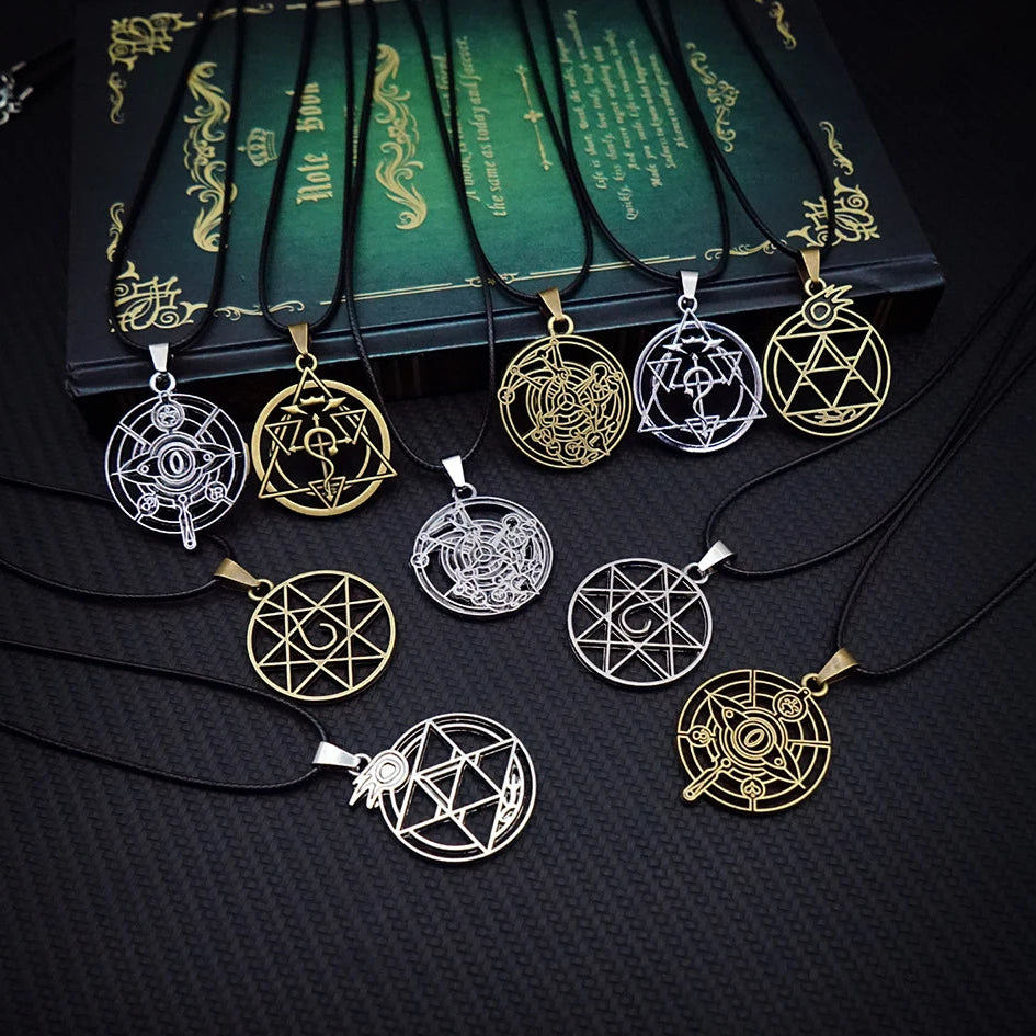 Fullmetal Alchemist Flamel Necklace