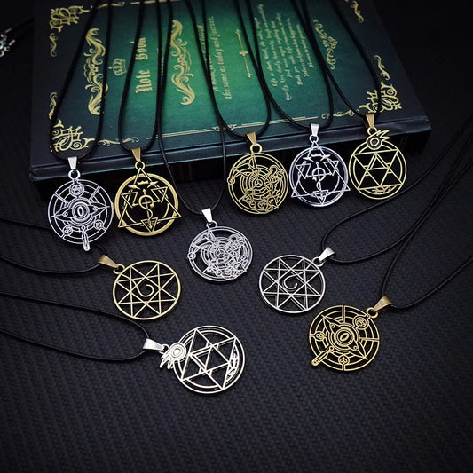 Fullmetal Alchemist Flamel Necklace