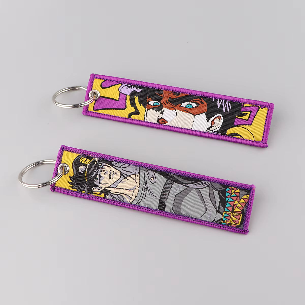 JoJo's Bizarre Adventure Jotaro Kujo Embroidered Keychain