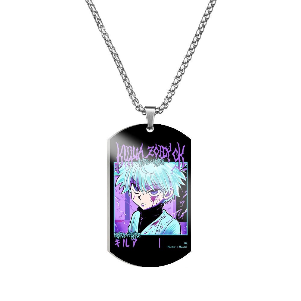 Hunter x Hunter Killua Zoldyck Dog Tag Necklace