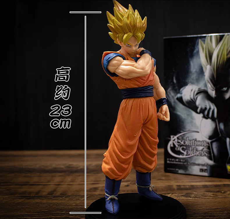 Dragon Ball Z Super Saiyan Goku Resolution of Soldiers Figure