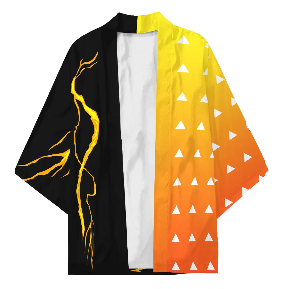 Demon Slayer Zenitsu Inspired Kimono Haori