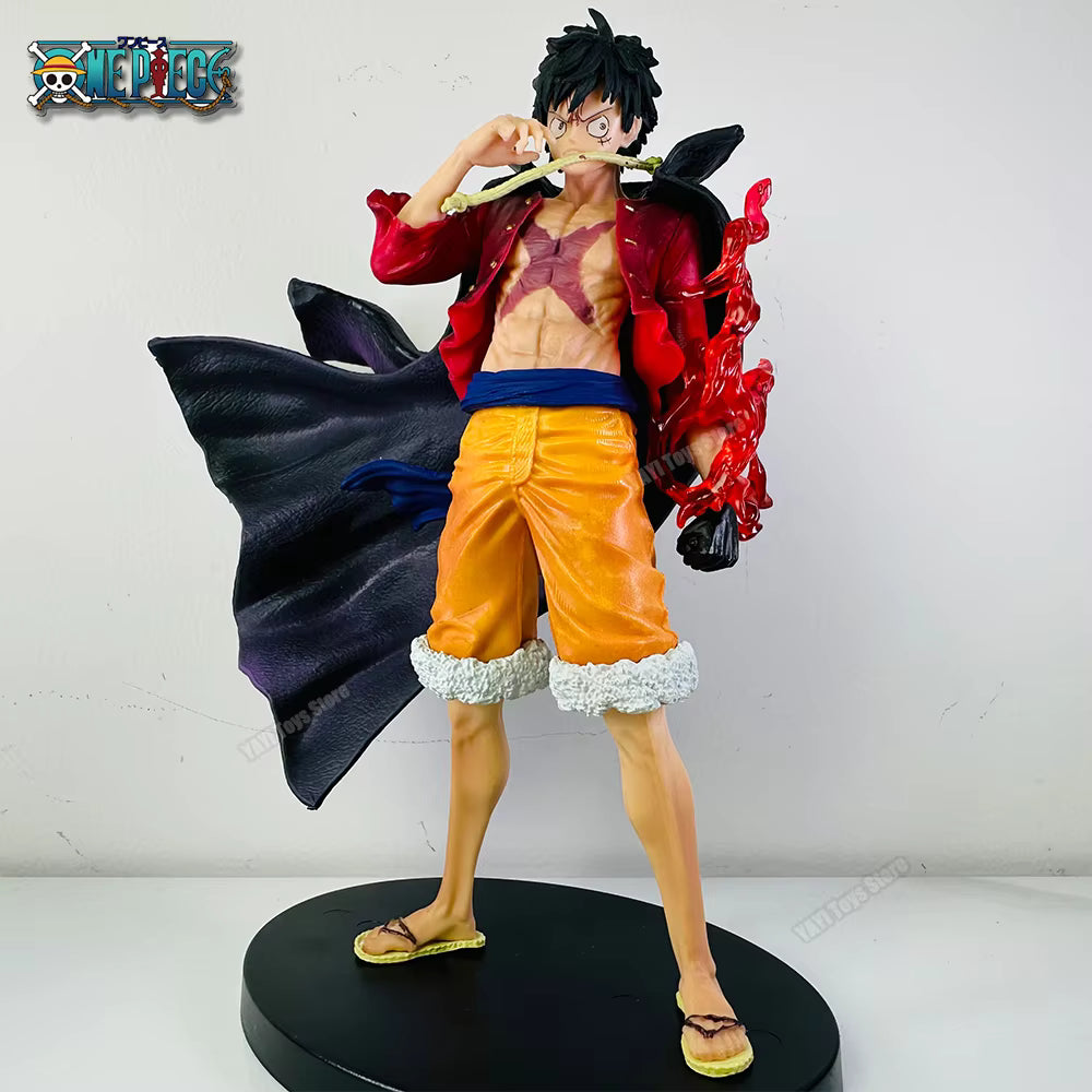 One Piece Monkey D. Luffy Red Hawk Collectible Figure