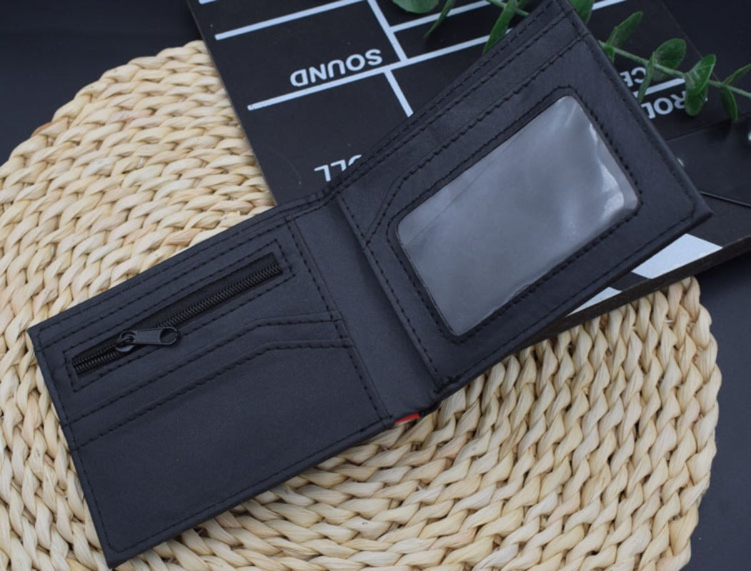 Naruto Akatsuki Red Cloud Embossed Wallet