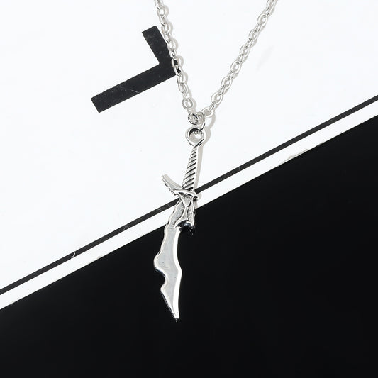 Solo Leveling Sung Jin-Woo Dagger Necklace