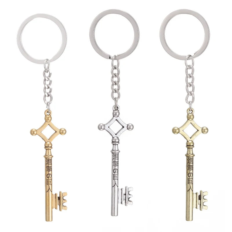 Attack On Titan Eren Basement Key Keychain