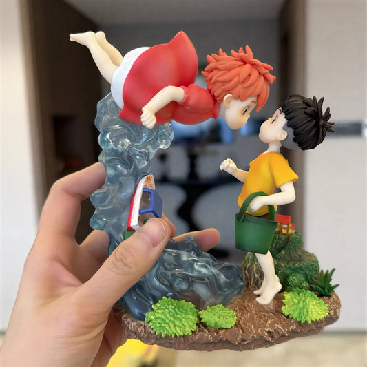 Studio Ghibli Ponyo & Sosuke (Ocean Leap) Action Figure