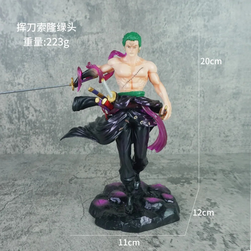 One Piece Roronoa Zoro Haki Sword Figure