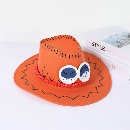 One Piece Portgas D. Ace Cowboy Hat