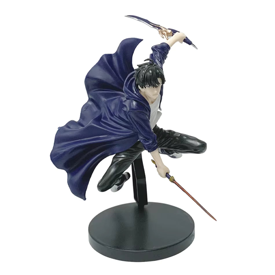 Solo Leveling Sung Jinwoo Dual Dagger Combat Figure