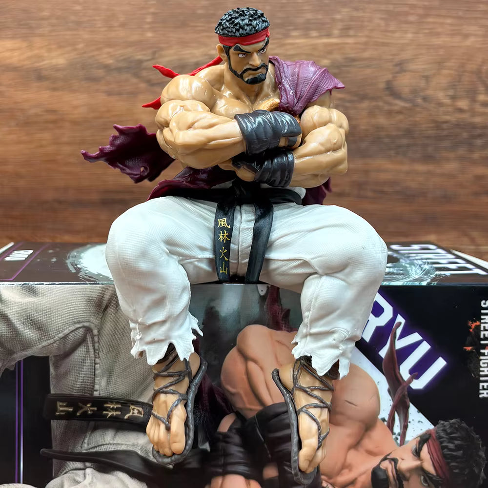 Street Fighter Ryu Bearded Battle Outfit Figure