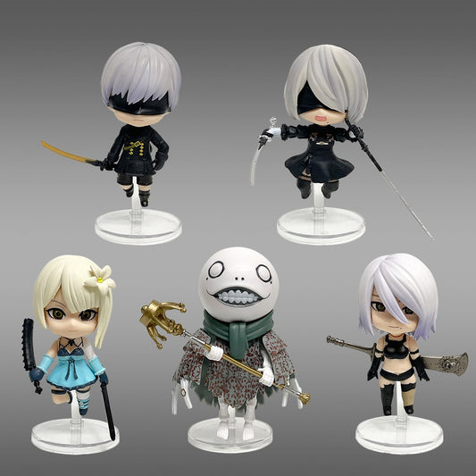 NieR: Automata 5Pcs Chibi Mini Figure Set