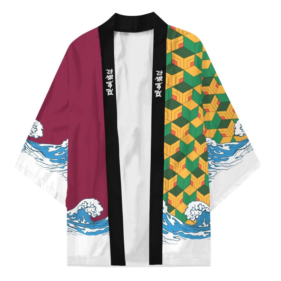 Demon Slayer Giyu Tomioka Inspired Kimono Haori