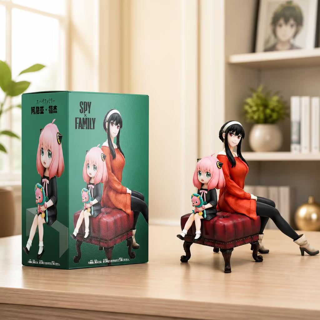Spy x Family Yor & Anya Forger Sitting Ottoman Figure Set