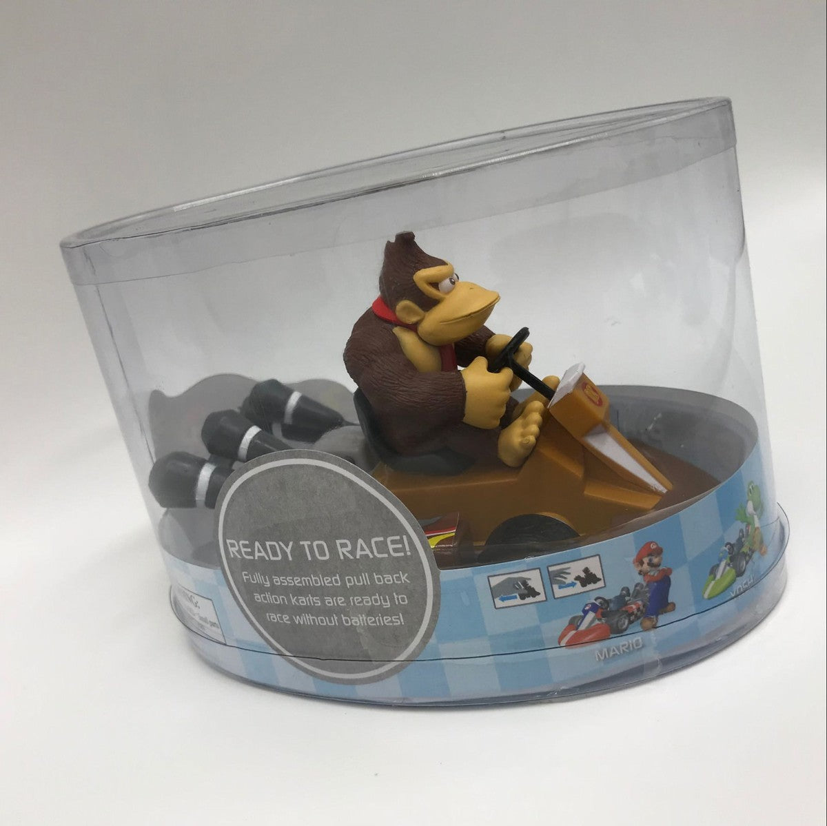 Super Mario Kart 4Pcs Pull-Back Racer Set