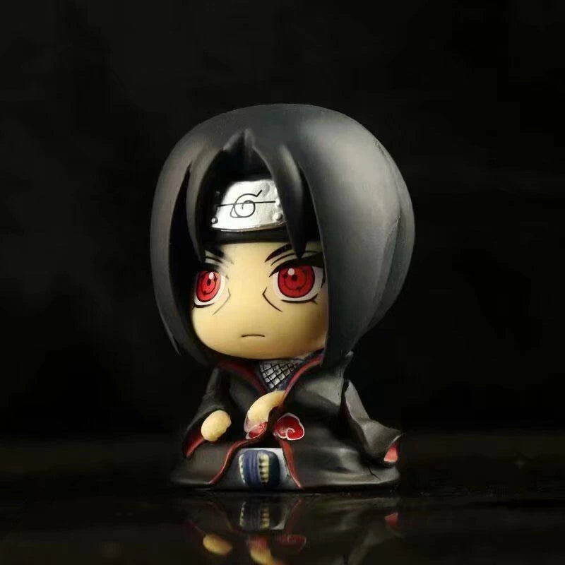 Naruto Itachi Uchiha Sitting Chibi Mini Figure