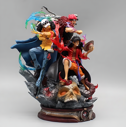 One Piece Worst Generation Trio (Wano Arc) Statue