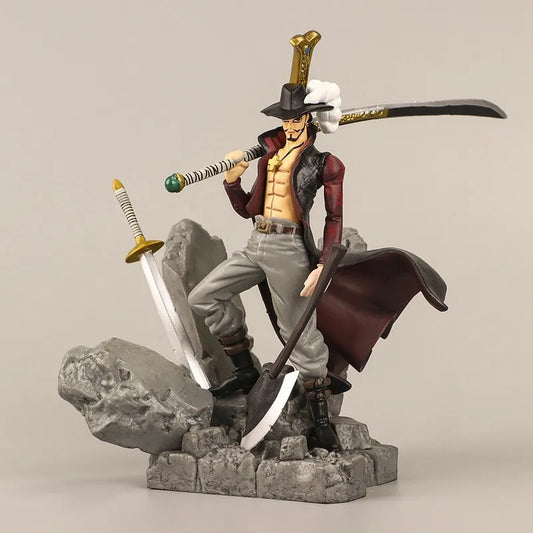 One Piece Dracule Mihawk Rocks Base Figure