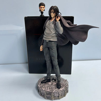 Attack on Titan Eren Yeager Trench Coat Figure