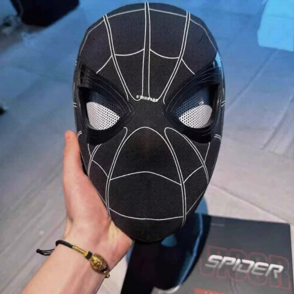 Marvel Spider-Man Cosplay Mask (Black)