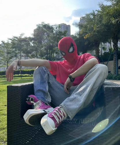 Marvel Spider-Man Cosplay Mask (Red)