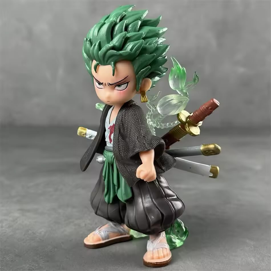 One Piece Chibi Zoro Dragon Aura Figure