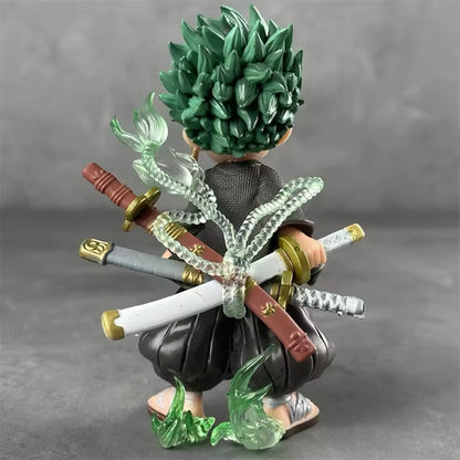 One Piece Chibi Zoro Dragon Aura Figure