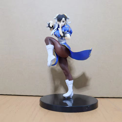 Street Fighter Chun-Li Combat Pose Figure