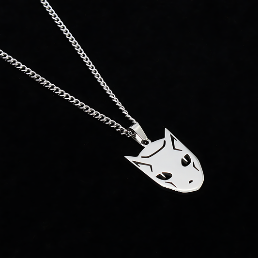 JoJo's Bizarre Adventure Killer Queen Silhouette Necklace