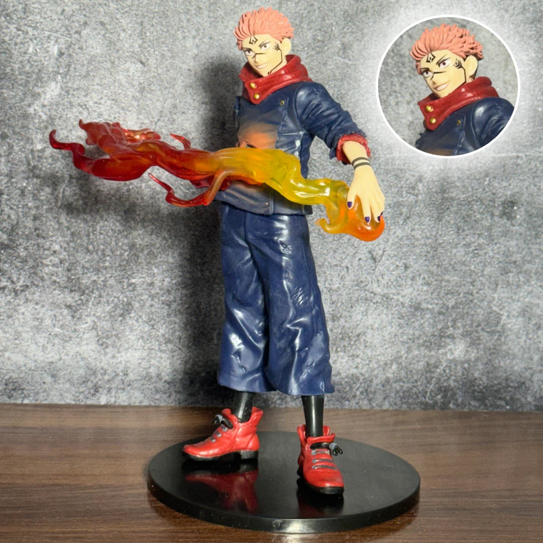 Jujutsu Kaisen Ryomen Sukuna Flame Effect Figure