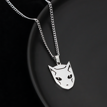 JoJo's Bizarre Adventure Killer Queen Silhouette Necklace