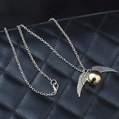 Harry Potter Golden Snitch Necklace