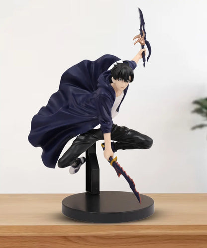 Solo Leveling Sung Jinwoo Dual Dagger Combat Figure