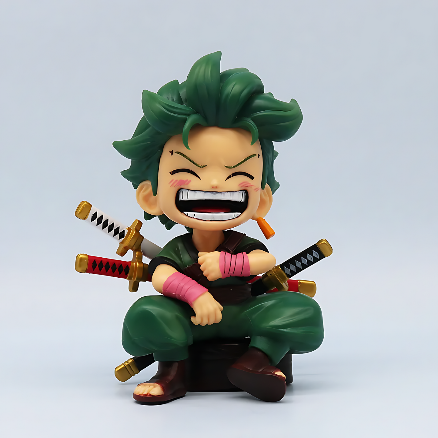 One Piece Roronoa Zoro (Chibi Laughter) Action Figure