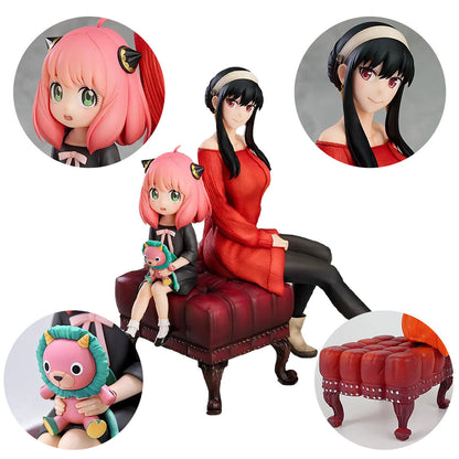 Spy x Family Yor & Anya Forger Sitting Ottoman Figure Set