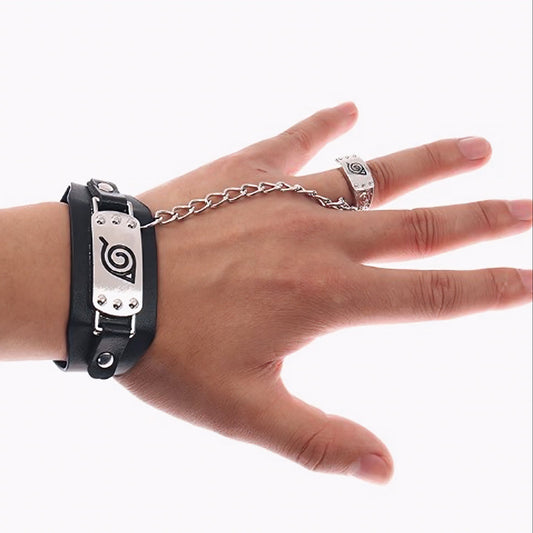 Naruto Hidden Leaf Village Hand Harness Set