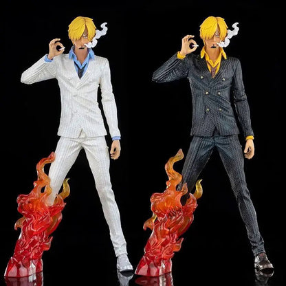 One Piece Black Sanji Diable Jambe Figure
