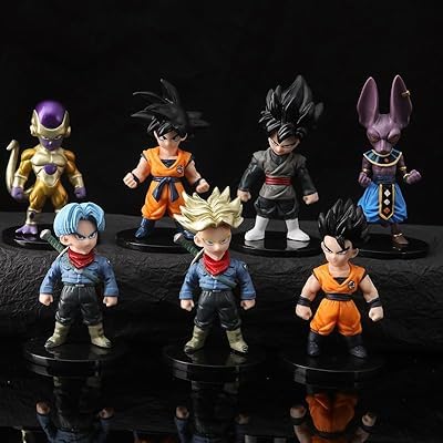 Dragon Ball Super 7Pcs Chibi Mini Figure Set