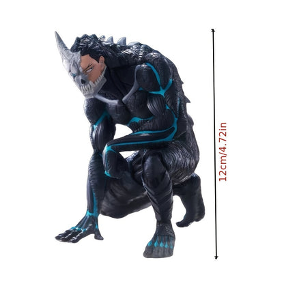 Kaiju No. 8 Kafka Hibino Half-Transformed Crouching Figure
