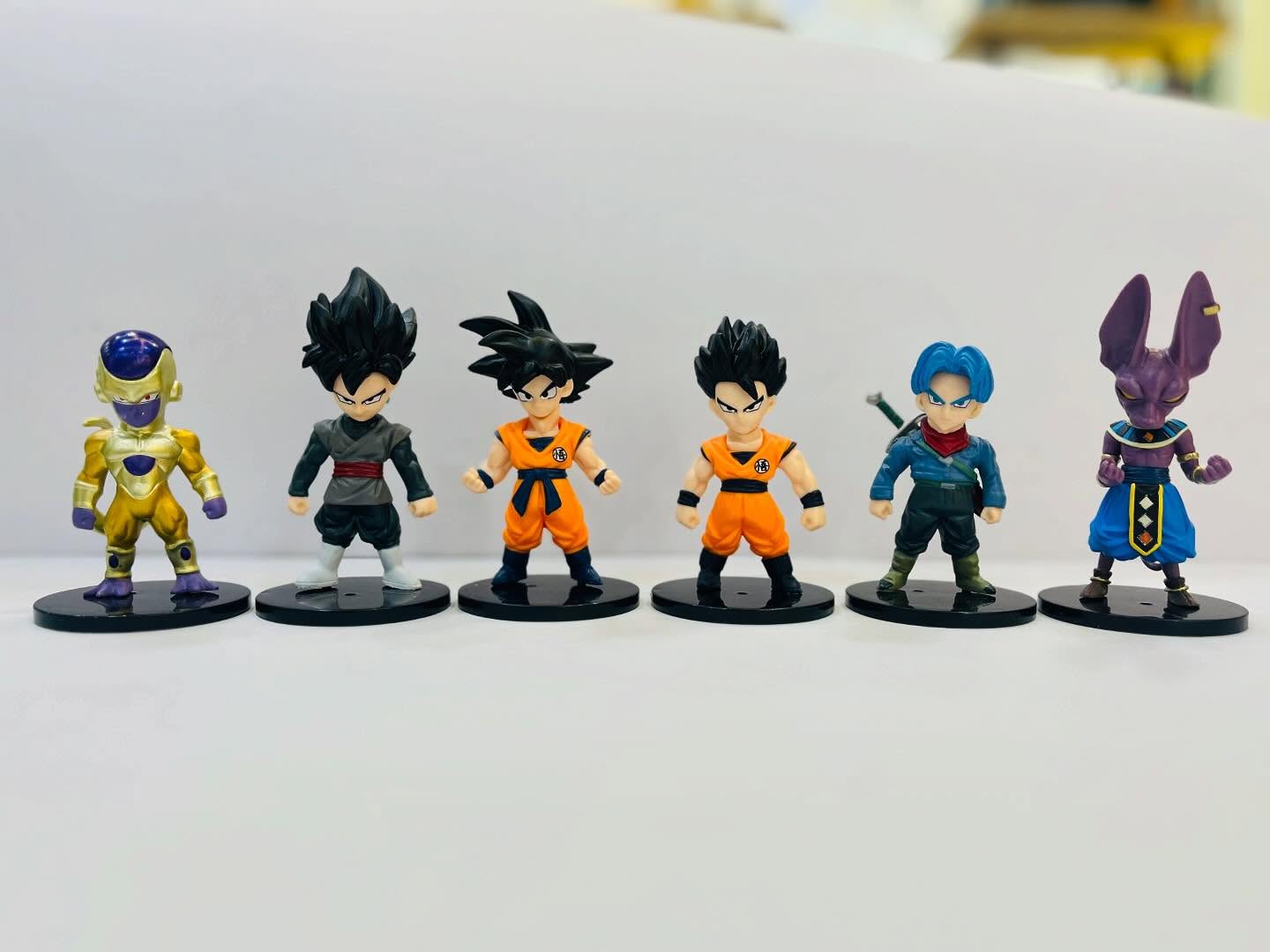 Dragon Ball Super 7Pcs Chibi Mini Figure Set