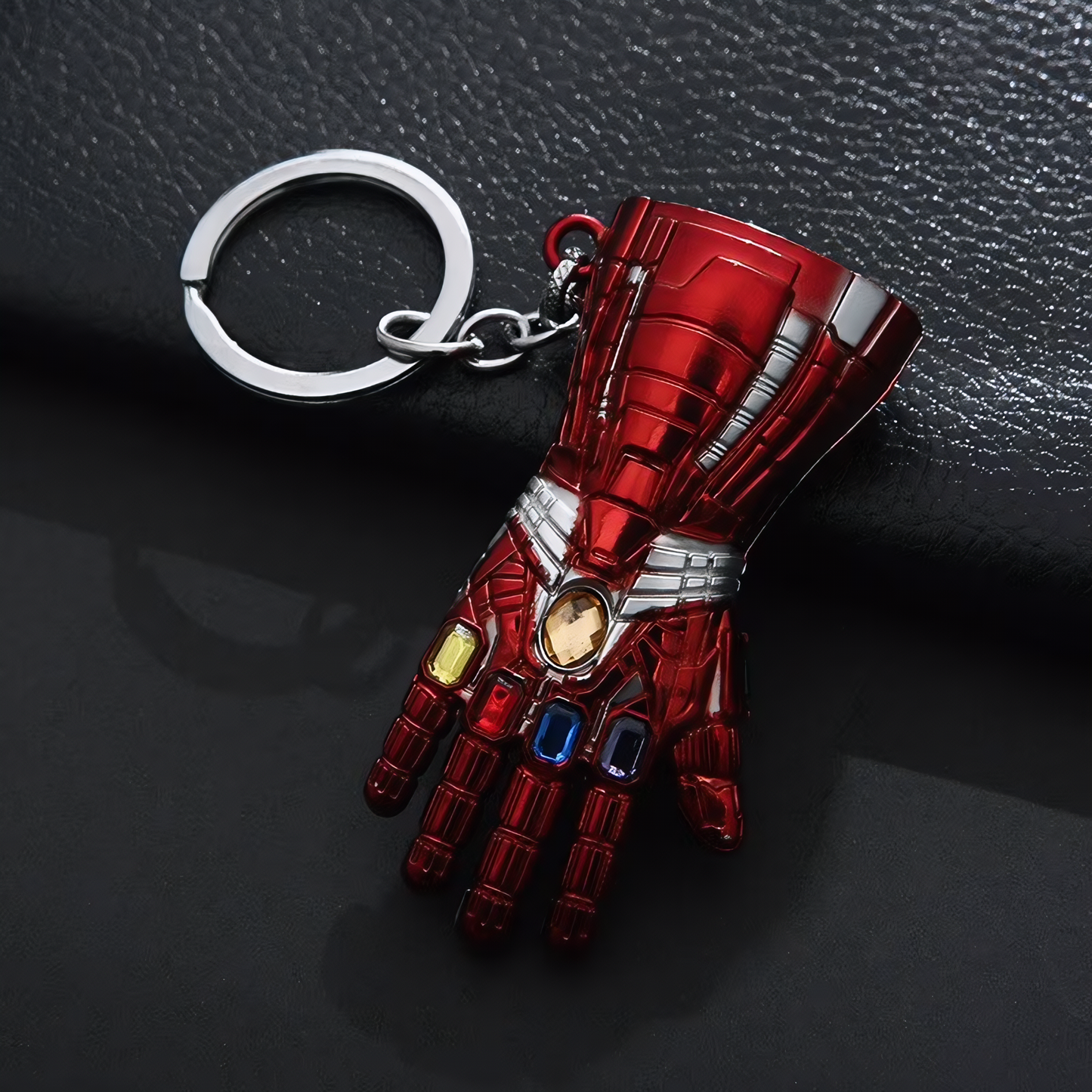 Marvel Iron Man Nano Gauntlet Miniature Weapon Keychain