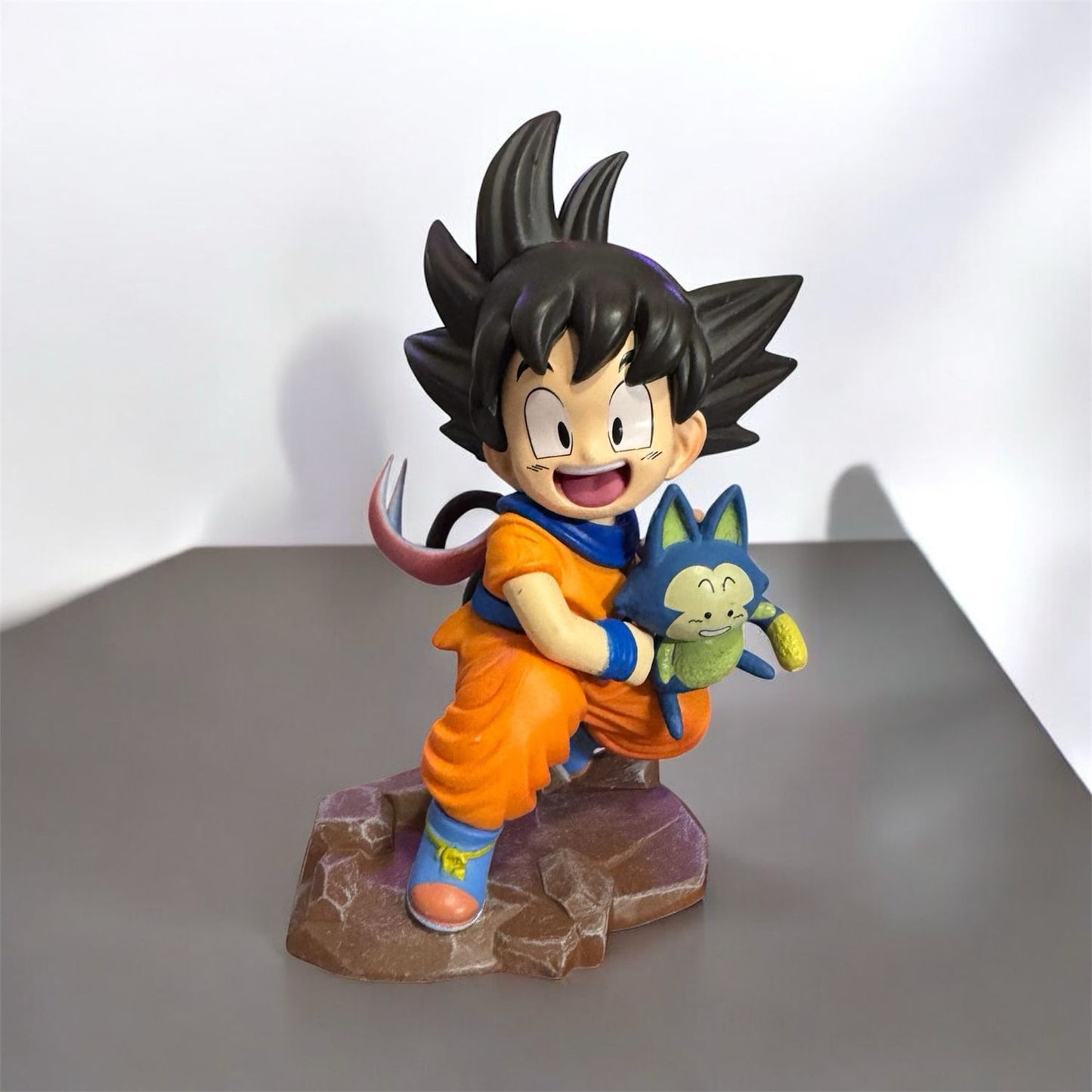 Dragon Ball Kid Goku with Puar Chibi Figure