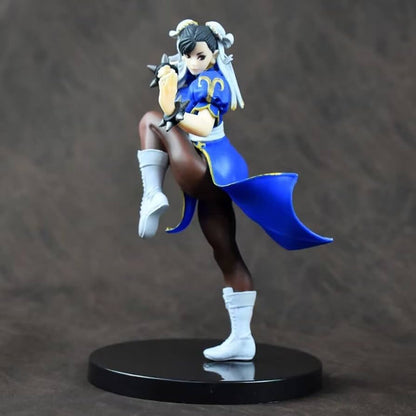 Street Fighter Chun-Li Combat Pose Figure