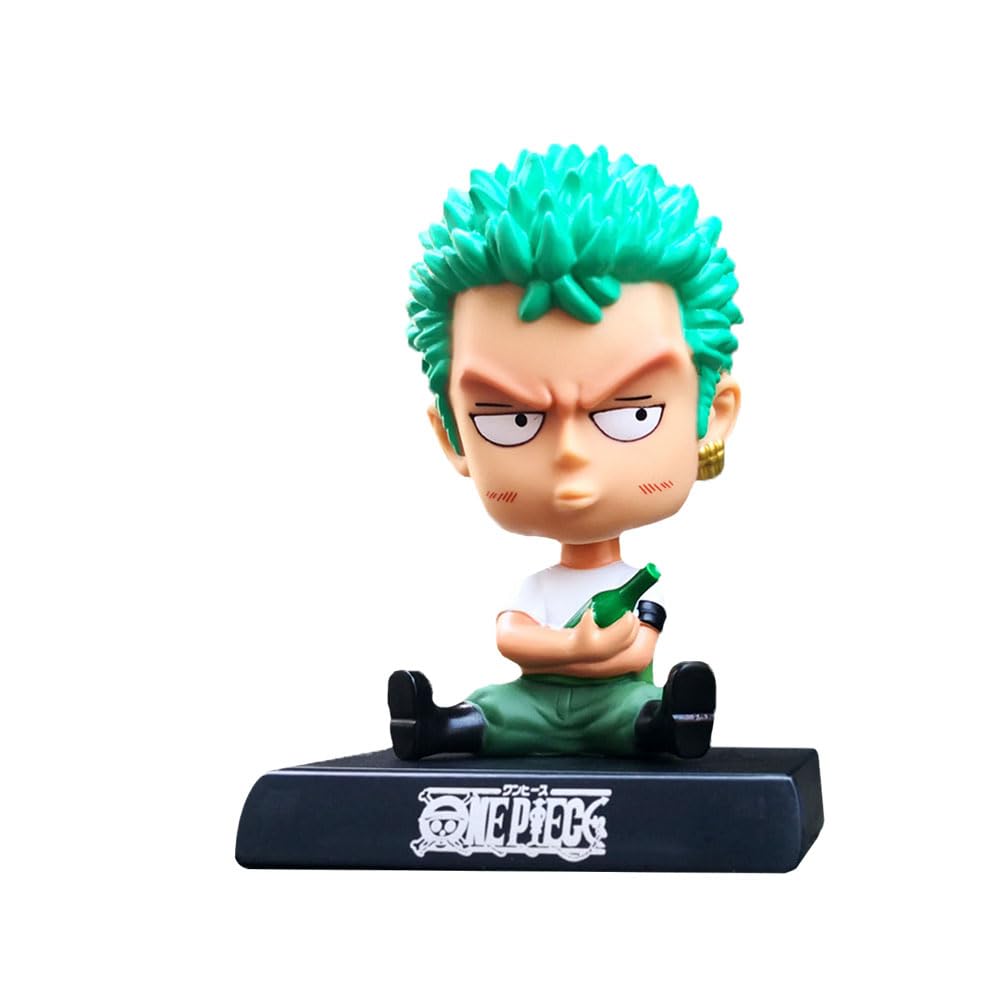 One Piece Roronoa Zoro Sitting Car Dashboard Figure