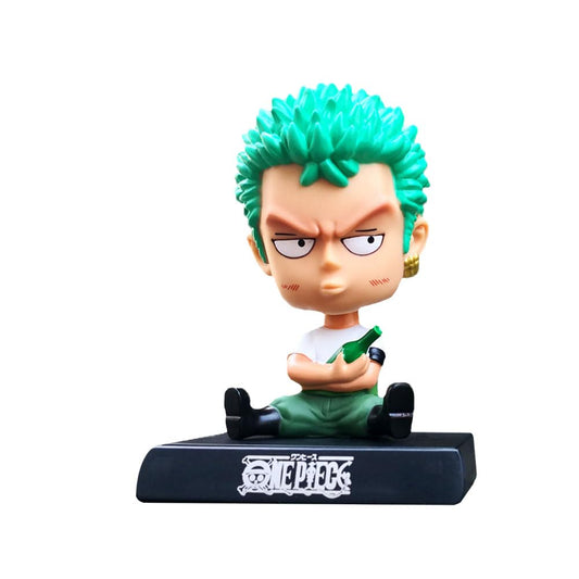 One Piece Roronoa Zoro Sitting Car Dashboard Figure